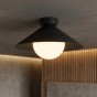 MONO 1S PLAFON BL OPAL-5