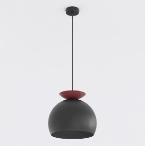 GEO 1 BLACK BURGUNDY