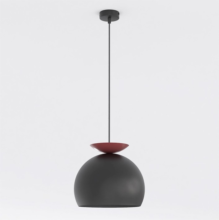 GEO 1 BLACK BURGUNDY