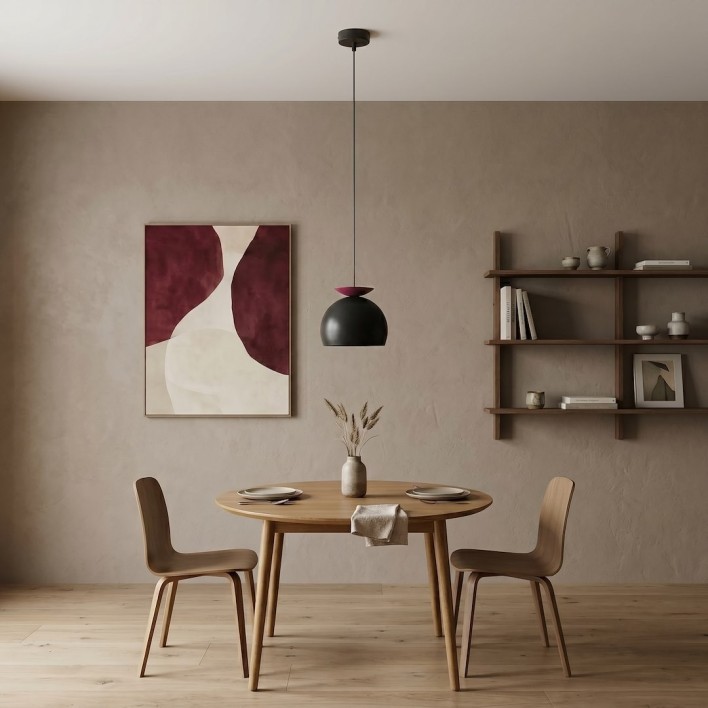 GEO 1 BLACK BURGUNDY