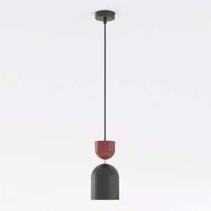 GAUDI 1 BLACK BURGUNDY
