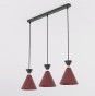 KLEVER 3 BURGUNDY BLACK-1