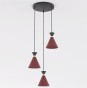 KLEVER 3PREM BURGUNDY BLACK-1