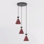 KLEVER 3PREM BURGUNDY BLACK-2