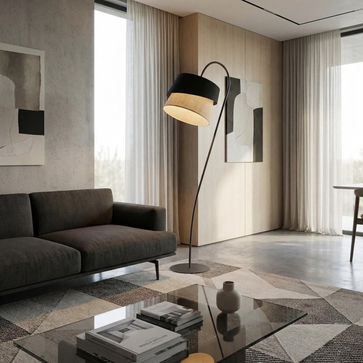 CANVA LP1 BLACK NATURAL