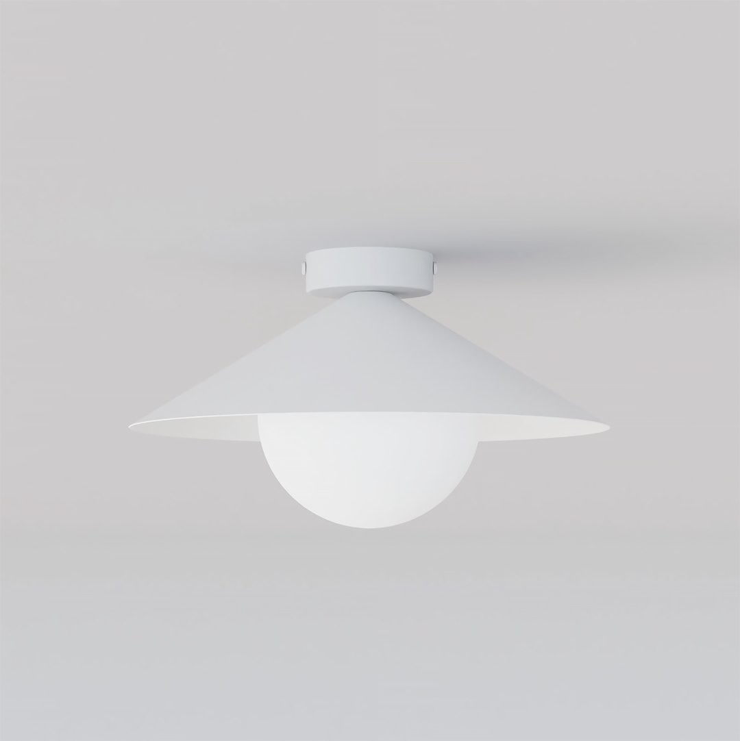MONO 1S PLAFON WHITE OPAL