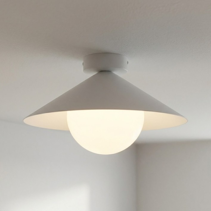 MONO 1S PLAFON WHITE OPAL