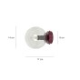 MAGNUS K1 BURGUND TRANSPARENT-4
