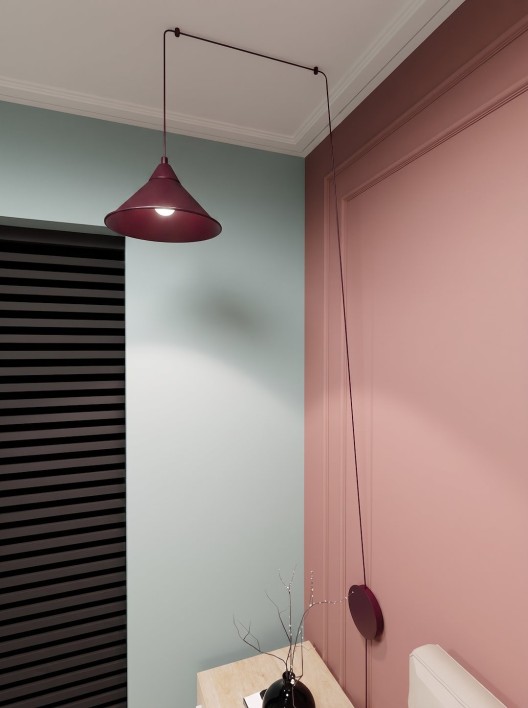 ABRAMO 1 BURGUNDY