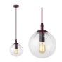 COSMO 1 BURGUNDY TRANSPARENT-1