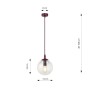 COSMO 1 BURGUNDY TRANSPARENT-6