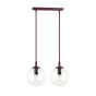 COSMO 2 BURGUNDY TRANSPARENT-1