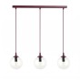 COSMO 3 BURGUNDY TRANSPARENT-1