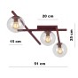 SMART 3 BURGUNDY TRANSPARENT-4