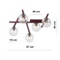 SMART 5 BURGUNDY TRANSPARENT-5