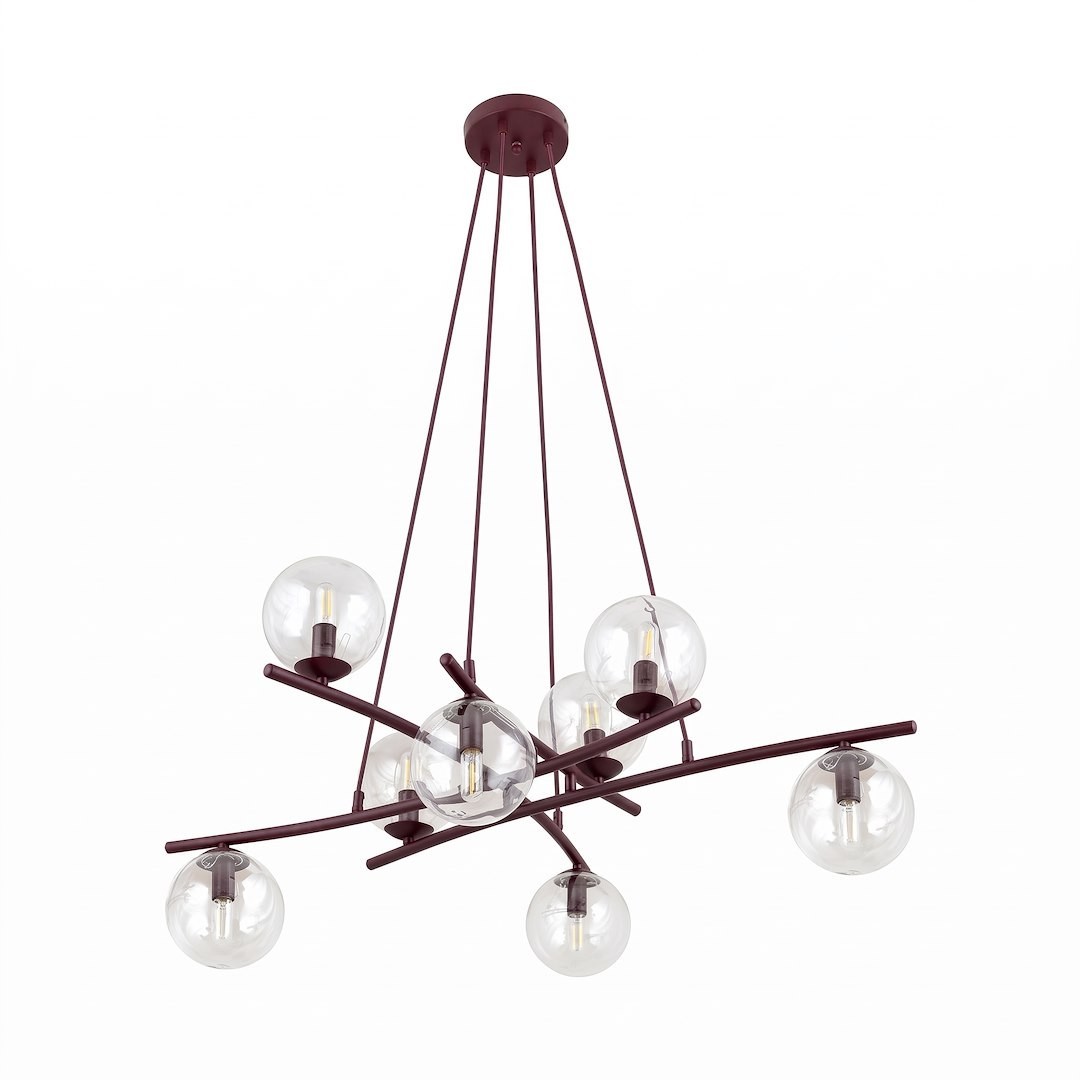 ESSA 8 BURGUNDY TRANSPARENT