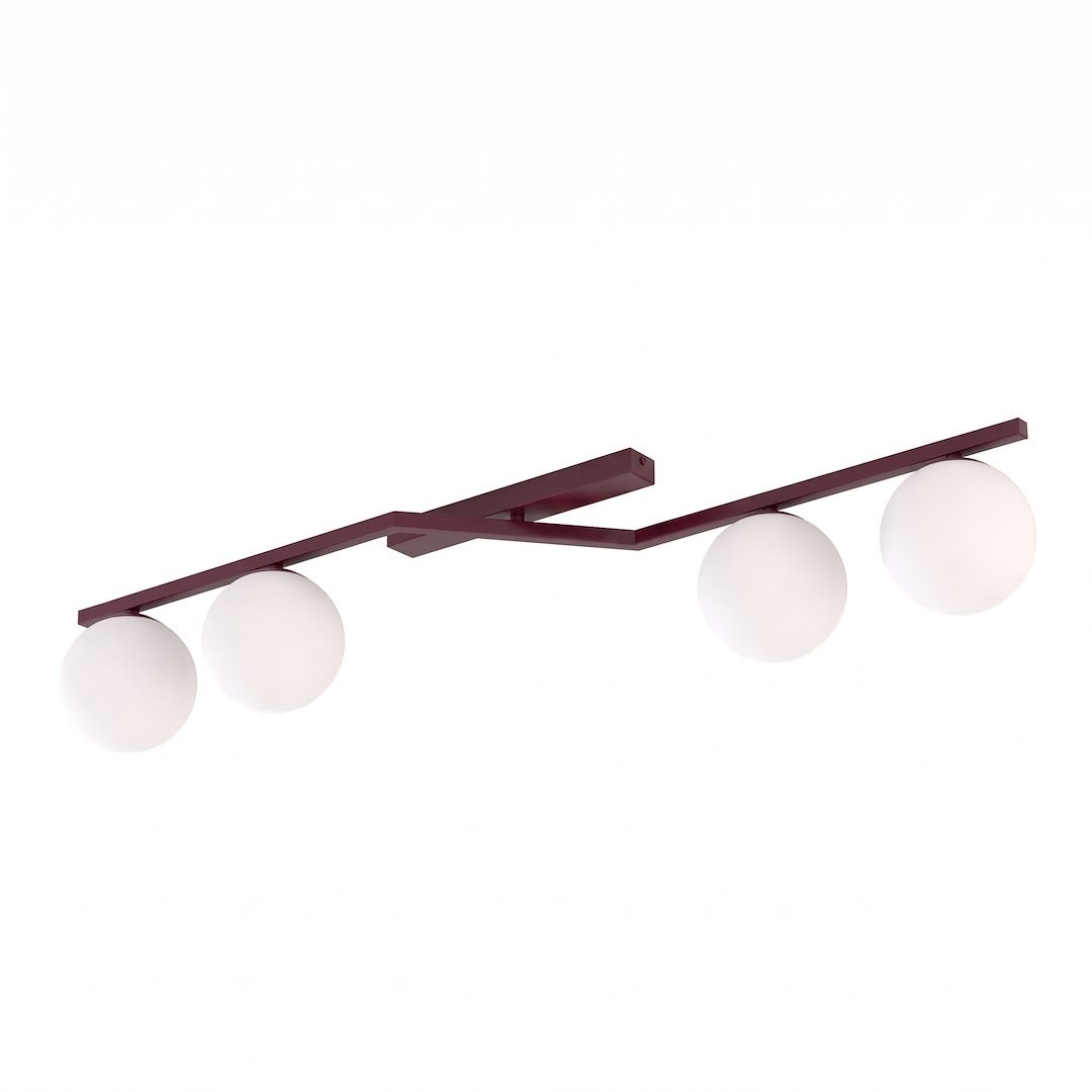 NATON 4 BURGUNDY OPAL