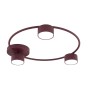 LUCIO 3 BURGUNDY-3
