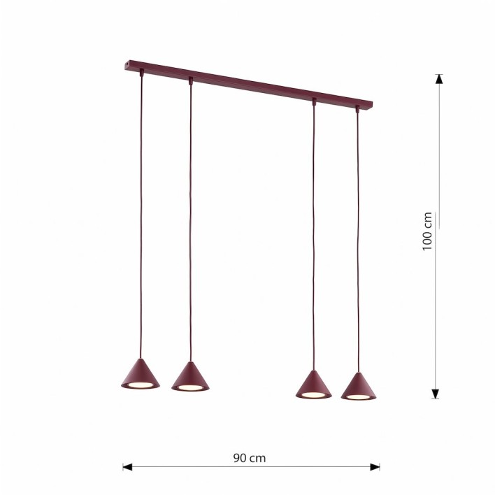 ELIT 4 BURGUNDY