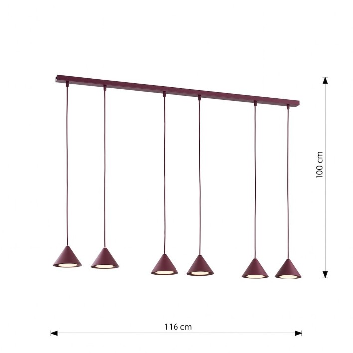 ELIT 6 BURGUNDY