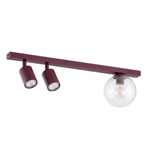 BASTER 3 BURGUNDY TRANSPARENT