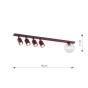 BASTER 5 BURGUNDY TRANSPARENT-5