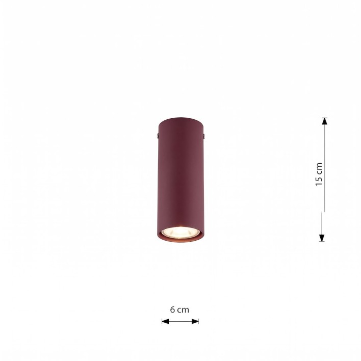 TECNO 1S BURGUNDY