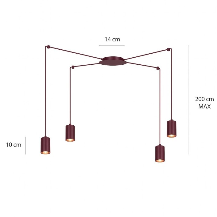 TRAKER 4 BURGUNDY