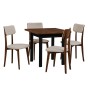 Krzesło drewniane HUGO 8 | Orzech | Riviera 16 | OUTLET-4