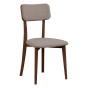 Krzesło drewniane HUGO 8 | Orzech | Riviera 16 | OUTLET-1