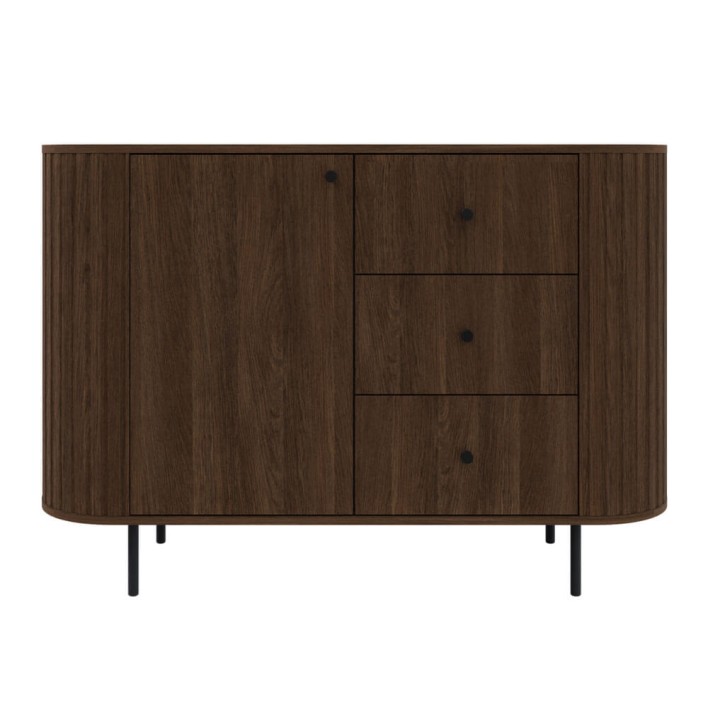 Komoda OVALIO 813 1D3S Dąb dunin Front Min.jpg
