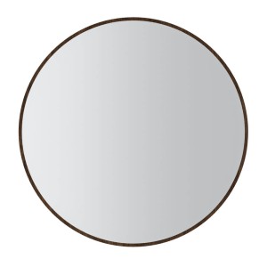 Lustro okrągłe OVALIO 100cm | Typ 701 | Ramka Dąb Dunin