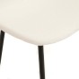 Krzesło tapicerowane DC-1916 boucle beż | OUTLET-10