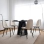 Krzesło tapicerowane DC-1916 boucle beż | OUTLET-16