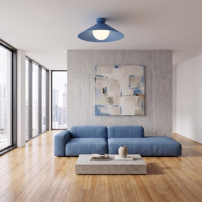 MONO PLAFON 1M DUSTY BLUE