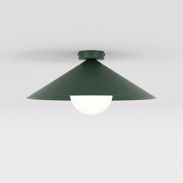 MONO PLAFON 1M OLIVE GREEN