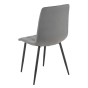 Krzesło tapicerowane DC-6403 | welur | szary #21 | OUTLET-7