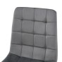 Krzesło tapicerowane DC-6403 | welur | szary #21 | OUTLET-9