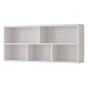 Półka wisząca OMEGA I - 09 | Biały | OUTLET-1