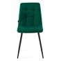 Krzesło obrotowe DC-6402 | welur | zielony | OUTLET-3