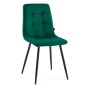 Krzesło obrotowe DC-6402 | welur | zielony | OUTLET-6