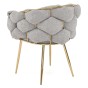 Krzesło BALLOON | DC-KV9118 | boucle | Szary #5 | OUTLET-6