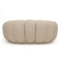 Fotel 2 osobowy z podnóżkiem CX2032 Pumpkin | Bouclé | Ciemny Beż #5 | OUTLET-8