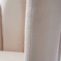 Krzesło muszelka beżowe DC-6092 czarne nogi, welur | OUTLET-6