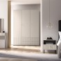 Łóżko z pojemnikiem SOPHIE 30 | 120x200 | Oświetlenie LED | Welur | Kaszmir-12