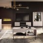 Łóżko z pojemnikiem SOPHIE 30 | 120x200 | Oświetlenie LED | Welur | Kaszmir-11