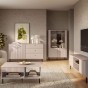 Łóżko z pojemnikiem SOPHIE 32 | 160x200 | Oświetlenie LED | Welur | Kaszmir-13