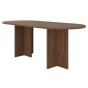 Stół owalny LOEN | 204x90 cm | Orzech okapi | SZYBKA WYSYŁKA-1