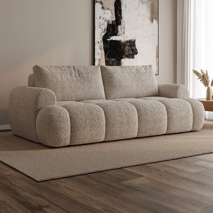 Sofa tapicerowana z funkcją spania LEO | Kolor do wyboru - 1