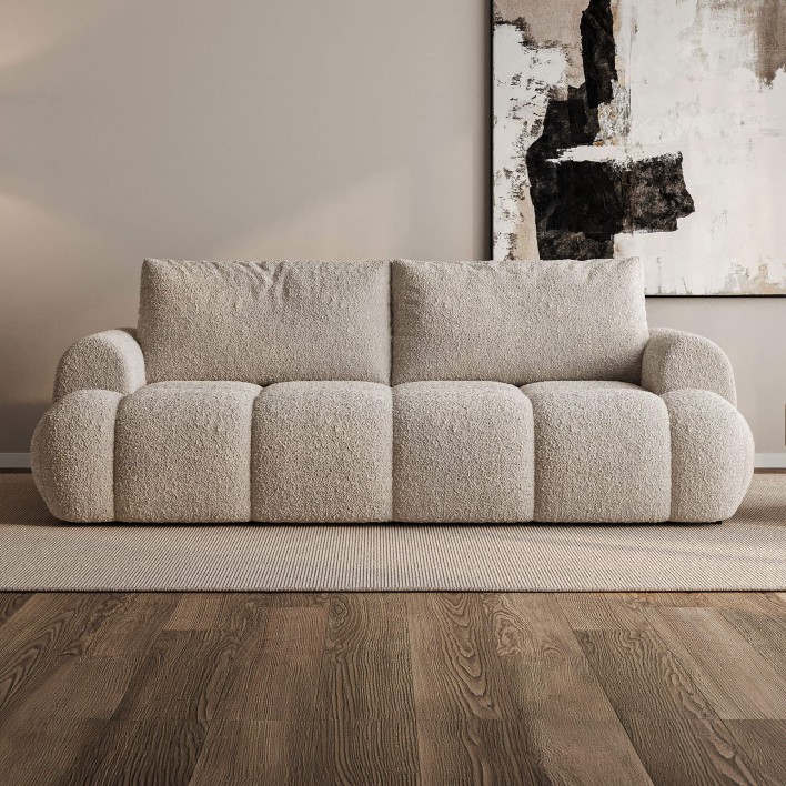 Sofa tapicerowana z funkcją spania LEO | Kolor do wyboru - 2